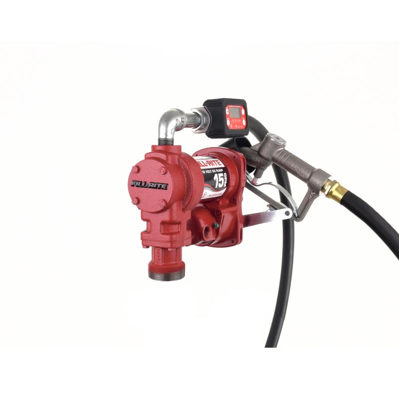 Fill-Rite pump rotating through a high-quality 72-frame product 360