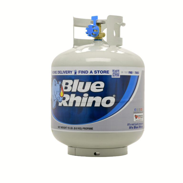 Propane tank alternate angle product photograph
