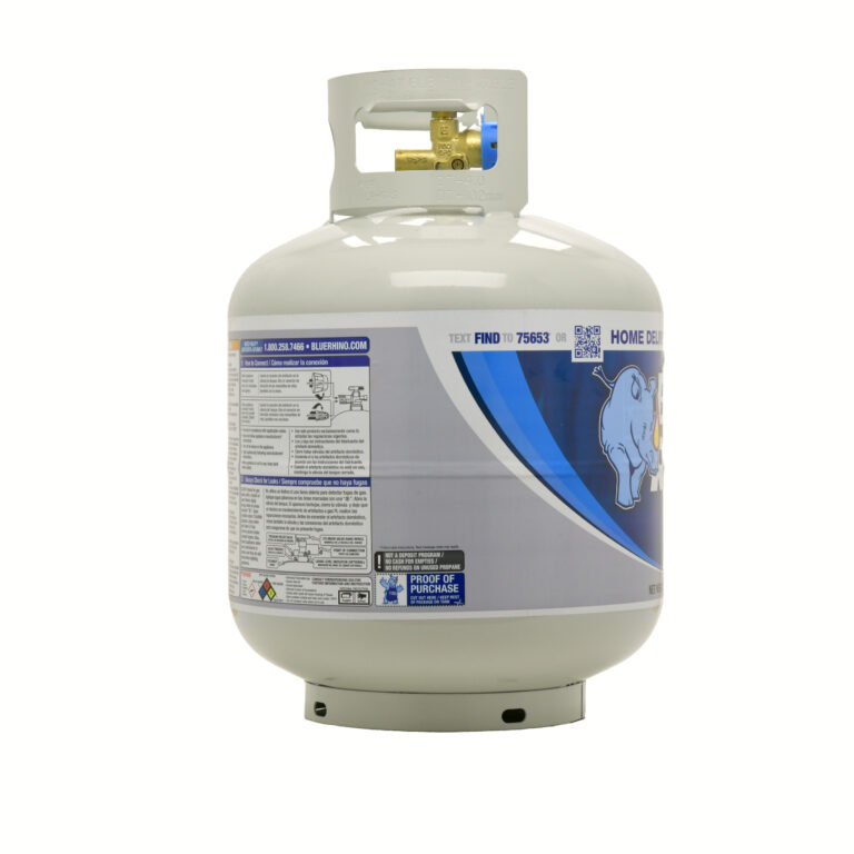 Propane tank right side product photograph