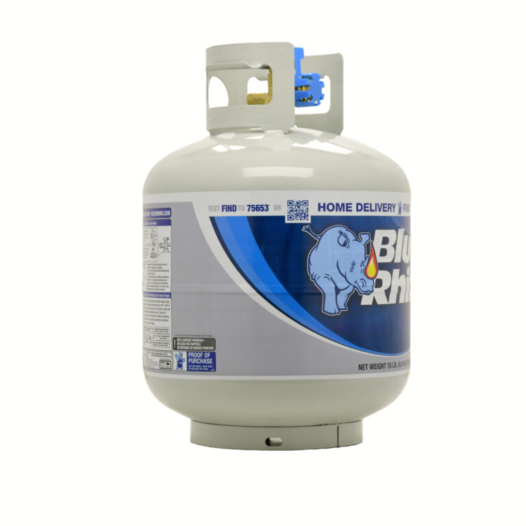 Propane tank alternate angle product photograph