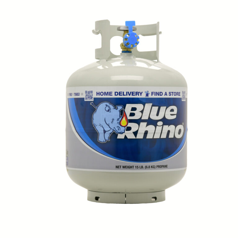 Propane tank alternate angle product photograph