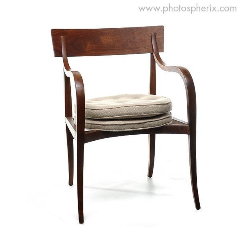Mid-Century Wooden Chair 360 Photography